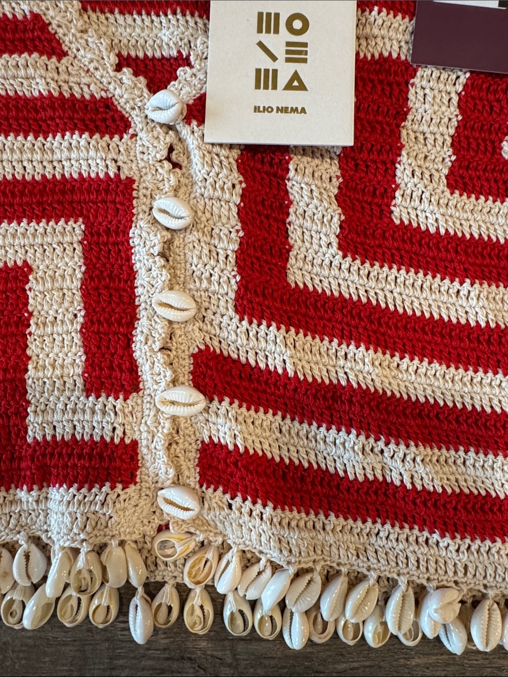 Ilio Nema Clythia Vest in Graphic Crochet - NWT! - Picture 6 of 7